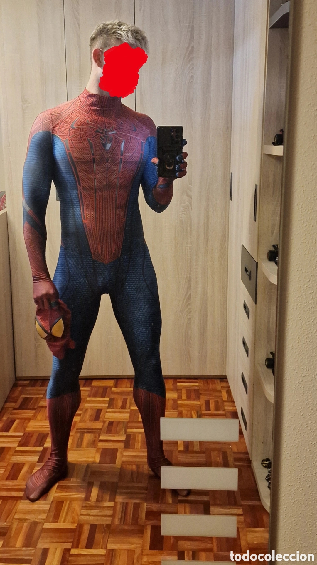 Coleccionismo deportivo: Disfraz de The amazing Spiderman - Foto 13