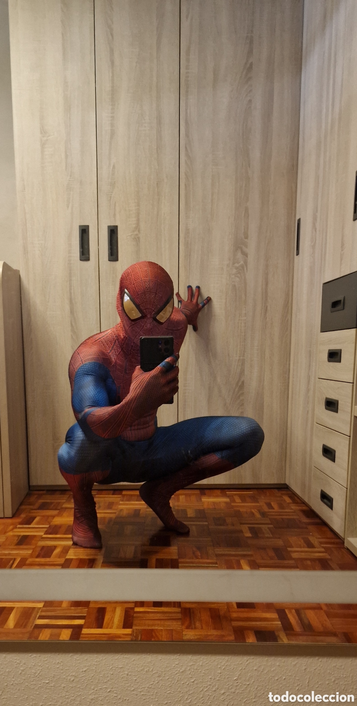Coleccionismo deportivo: Disfraz de The amazing Spiderman