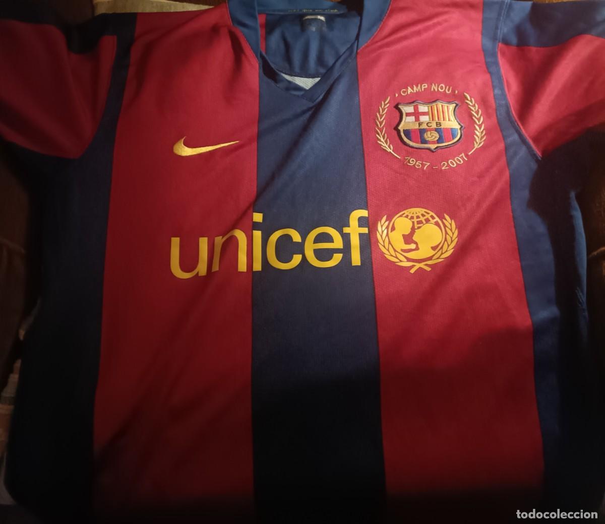 Coleccionismo deportivo: Camiseta FC BARCELONA 07