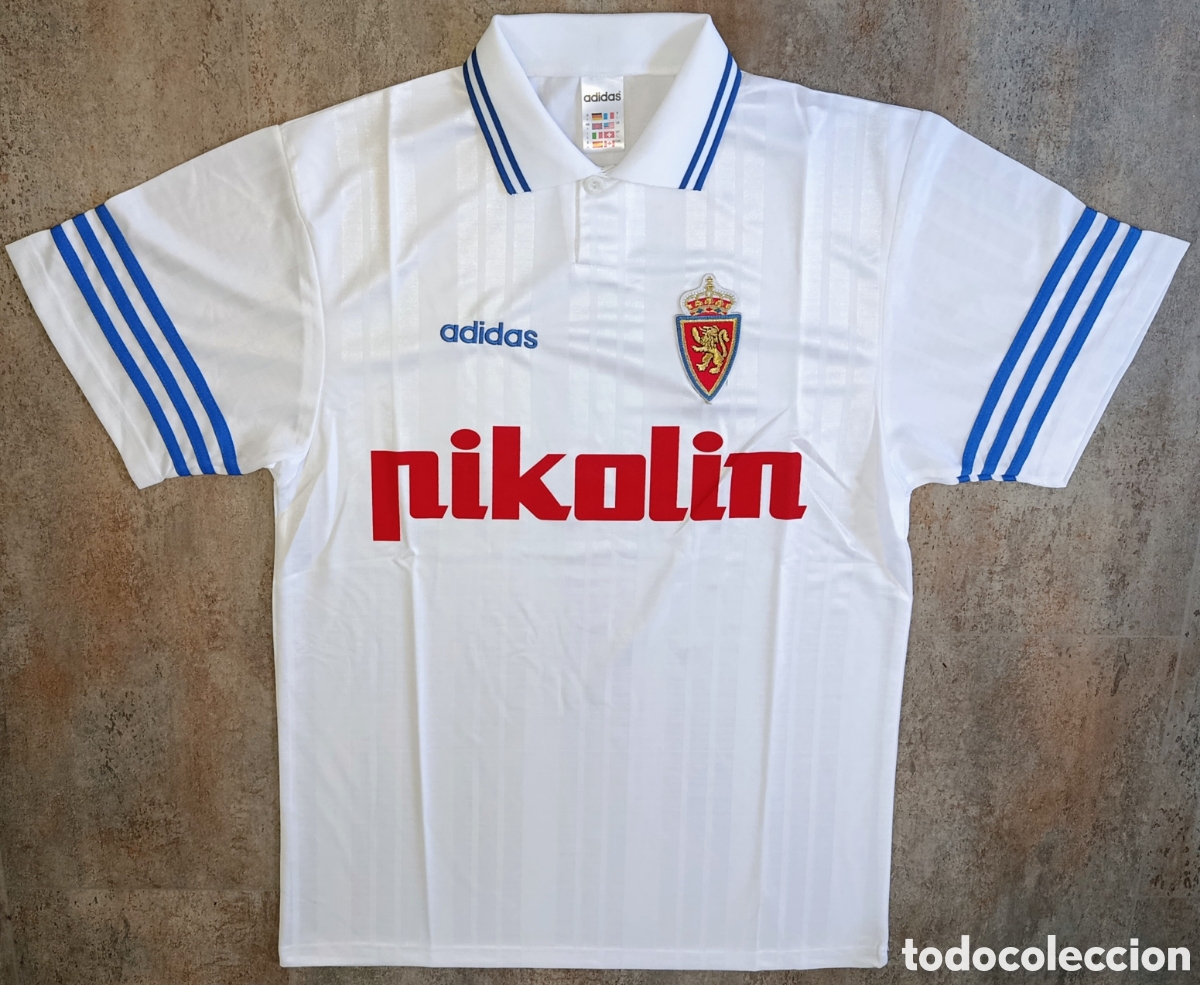 Coleccionismo deportivo: Camiseta Real Zaragoza 1995-1996