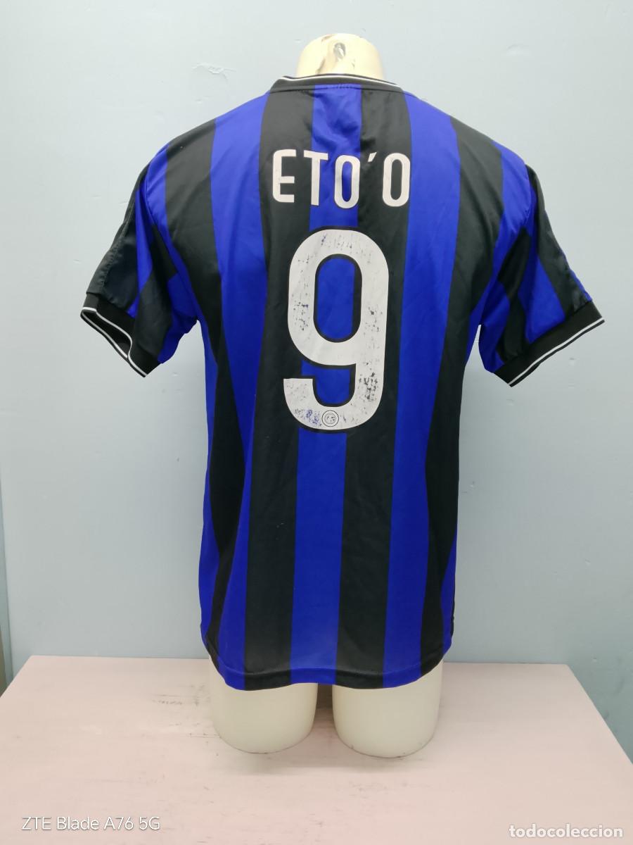 Coleccionismo deportivo: Inter Milan Samuel Etoo camiseta futbol football shirt M 56cts