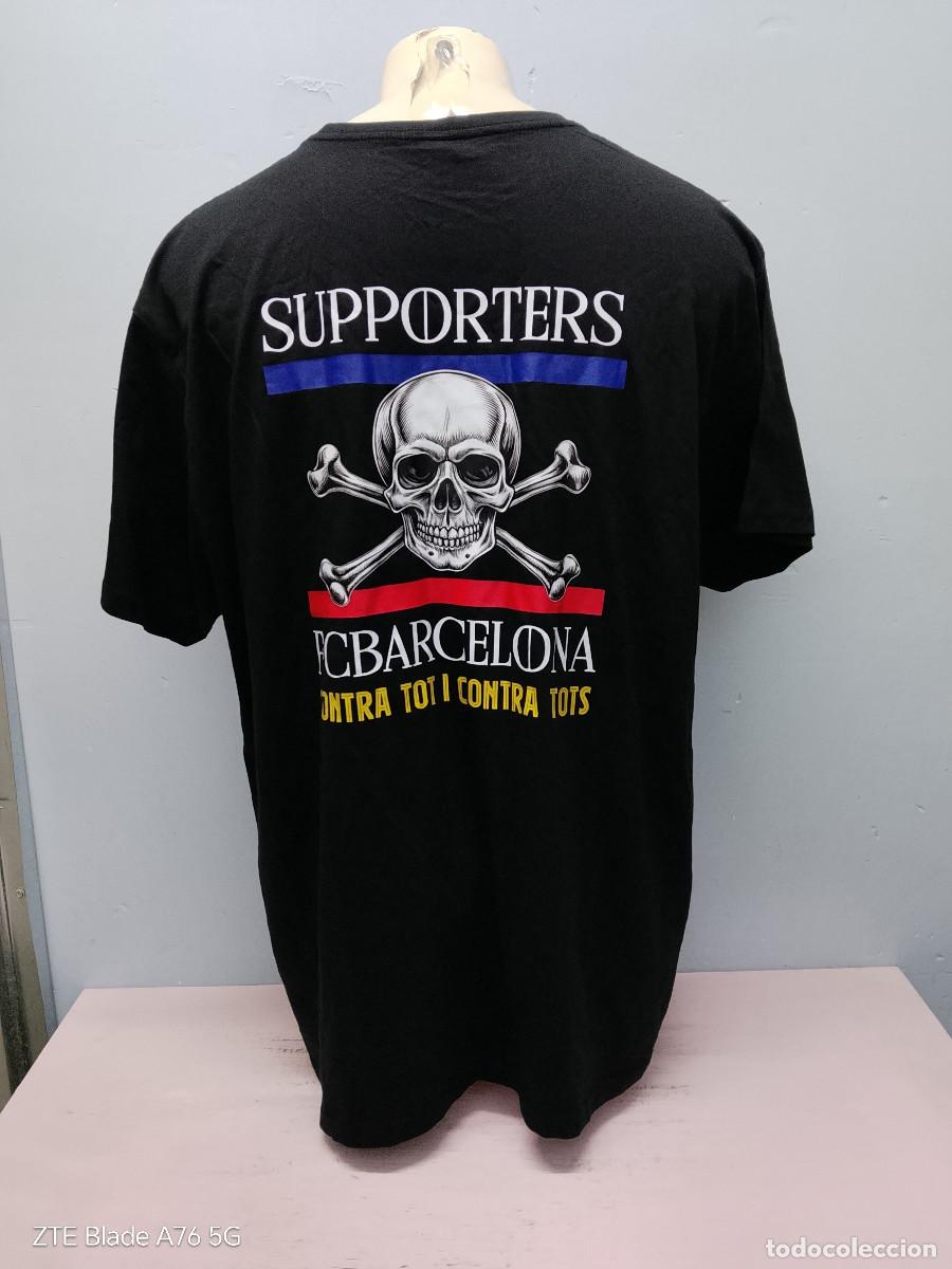 Coleccionismo deportivo: Supporters fc barcelona fans hooligan camiseta shirt 4xl 69cts futbol football