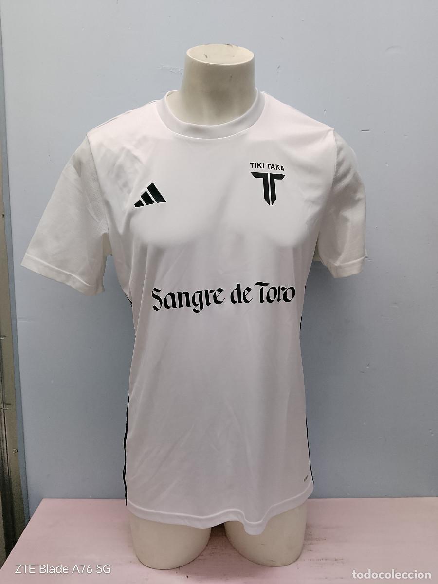 Coleccionismo deportivo: Universidad Internacional de catalunya Tiki Taka adidas camiseta futbol L