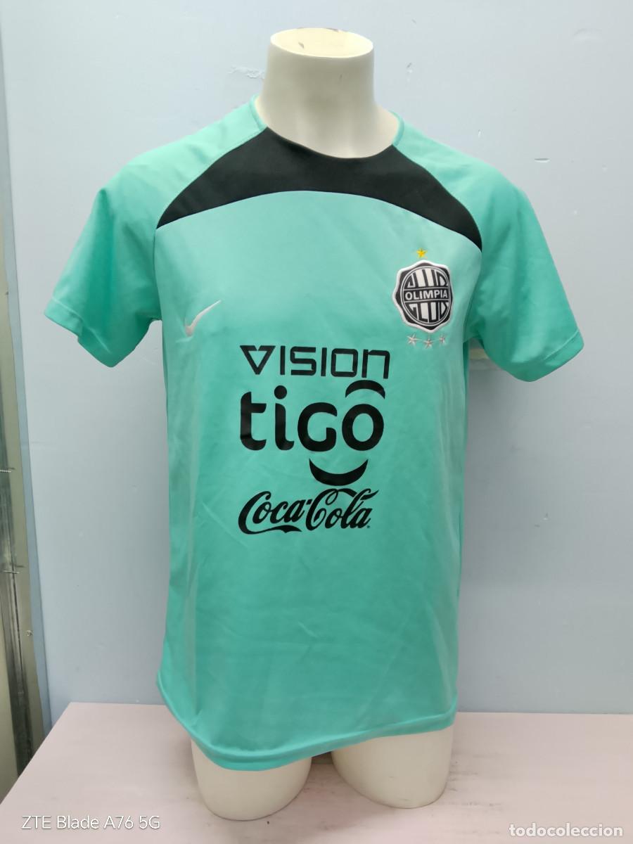 Coleccionismo deportivo: Olimpia de Paraguay camiseta futbol football shirt M 56cts