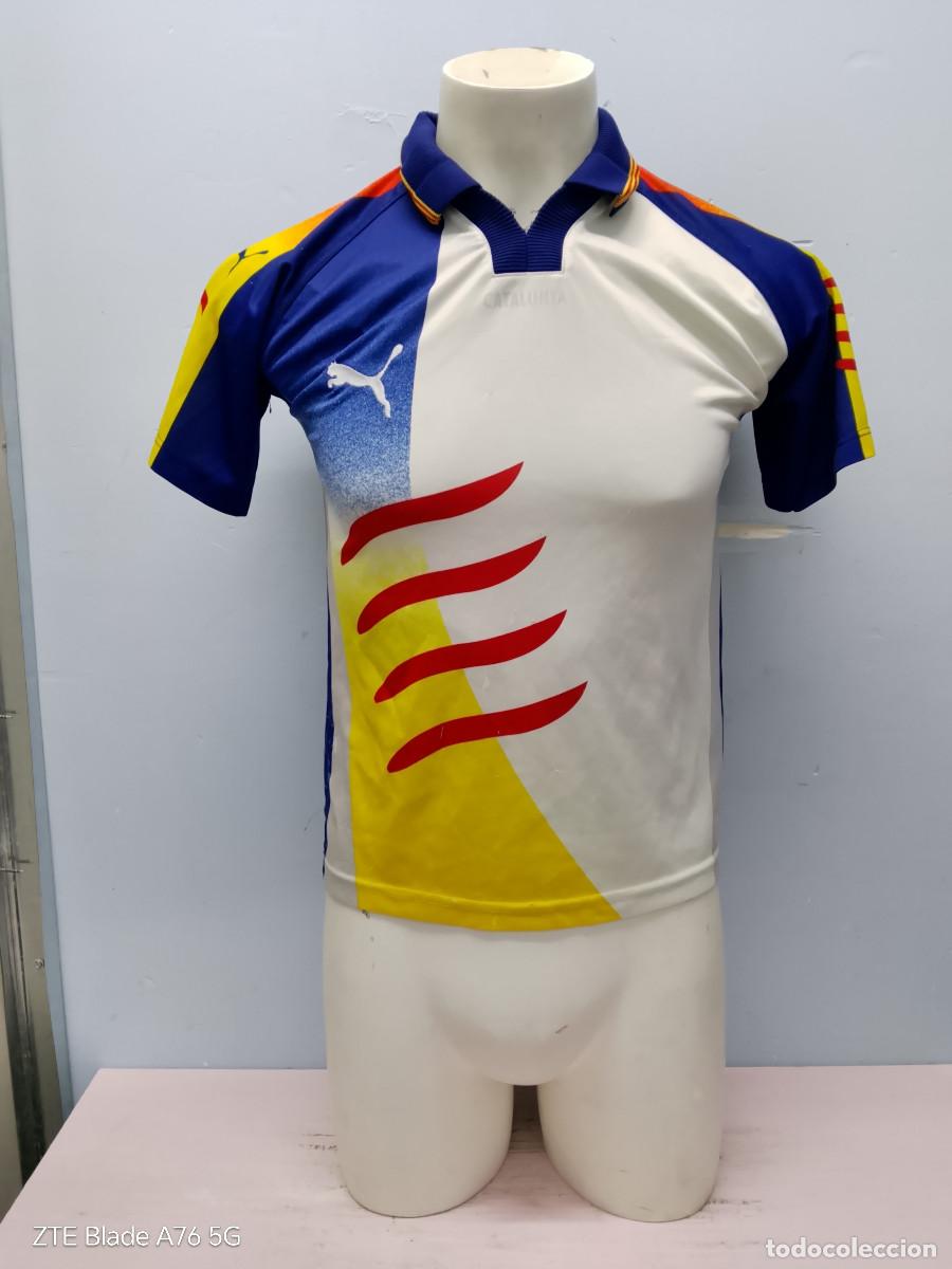 Coleccionismo deportivo: Catalunya seleccion camiseta futbol football shirt xs 50cts