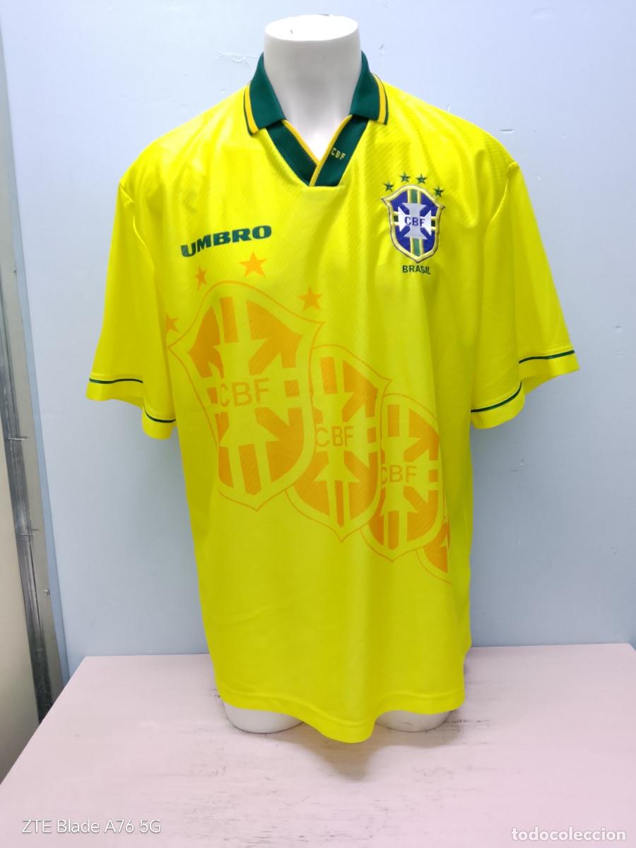 Coleccionismo deportivo: Brasil Mundial Original 1994 camiseta futbol football shirt xxl 70cts