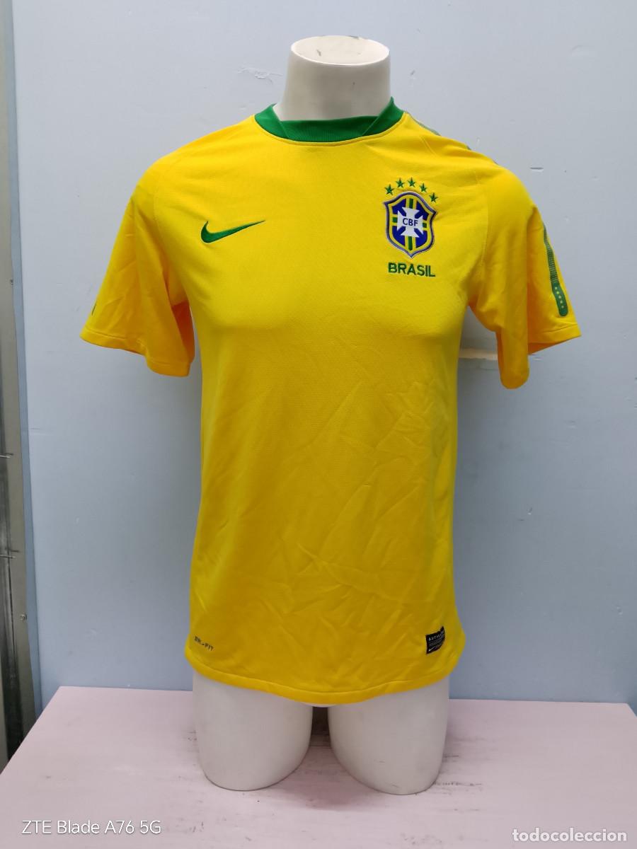 Coleccionismo deportivo: Brasil seleccion camiseta futbol football shirt S 52cts