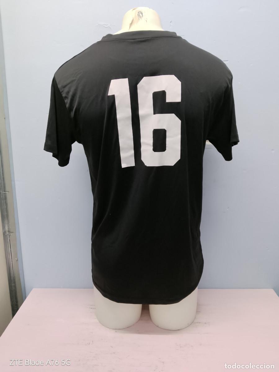 Coleccionismo deportivo: UE Sant Andreu match worn camiseta futbol football shirt Barcelona black version M 57cts