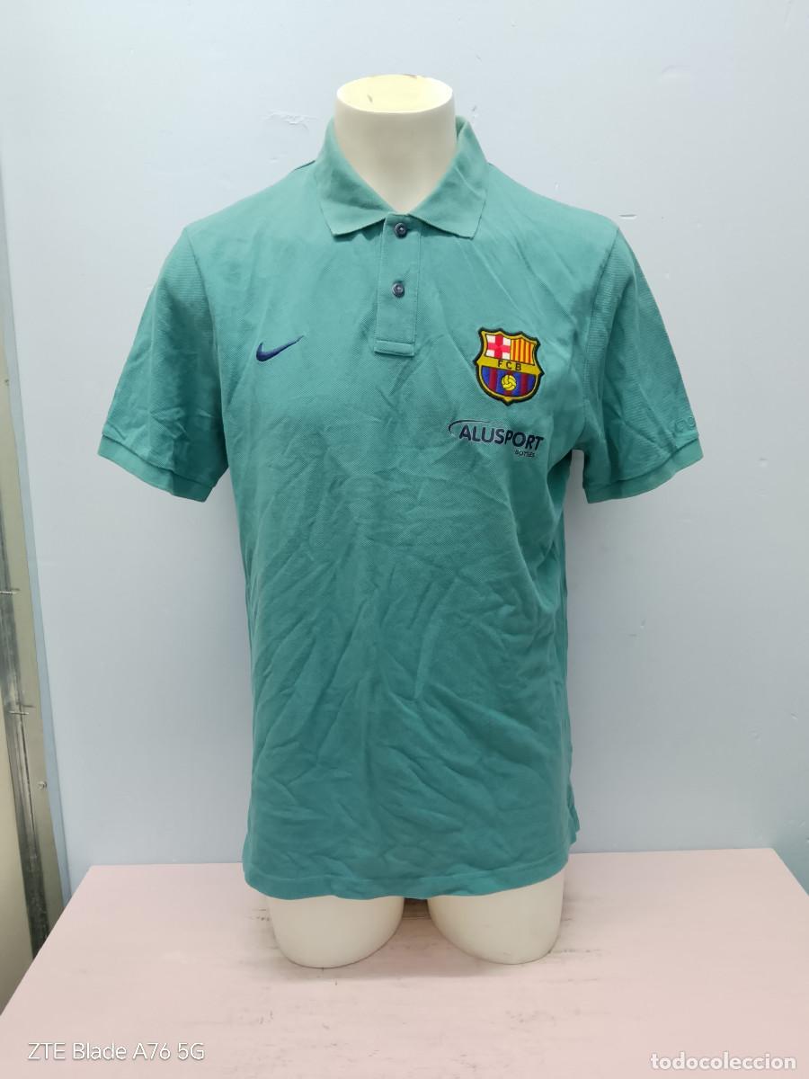 Sports collectibles: FC Barcelona section polo camiseta jersey shirt balonmano handball for players L 60cts