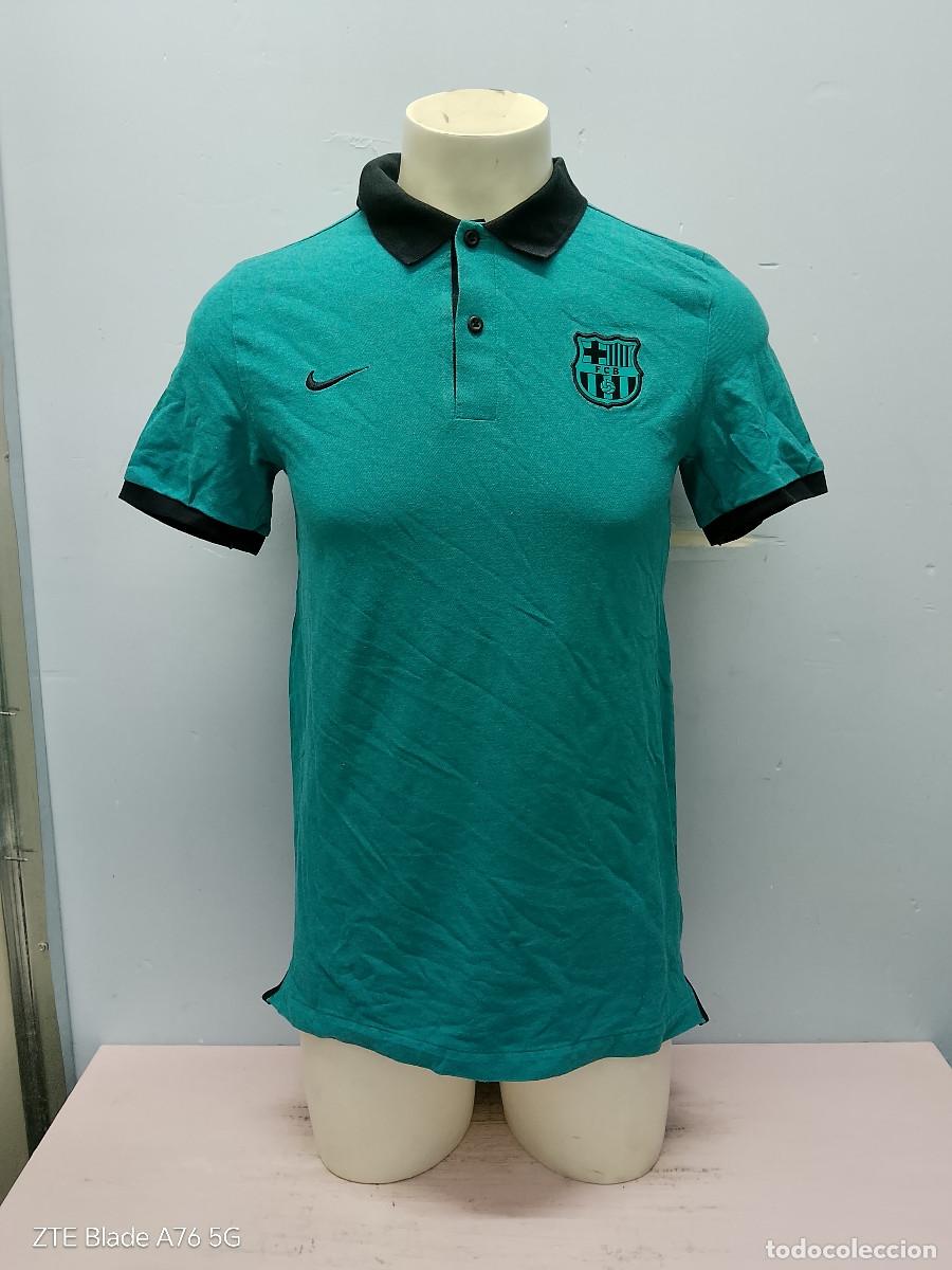 Coleccionismo deportivo: FC Barcelona polo jersey shirt camiseta futbol football M 50cts