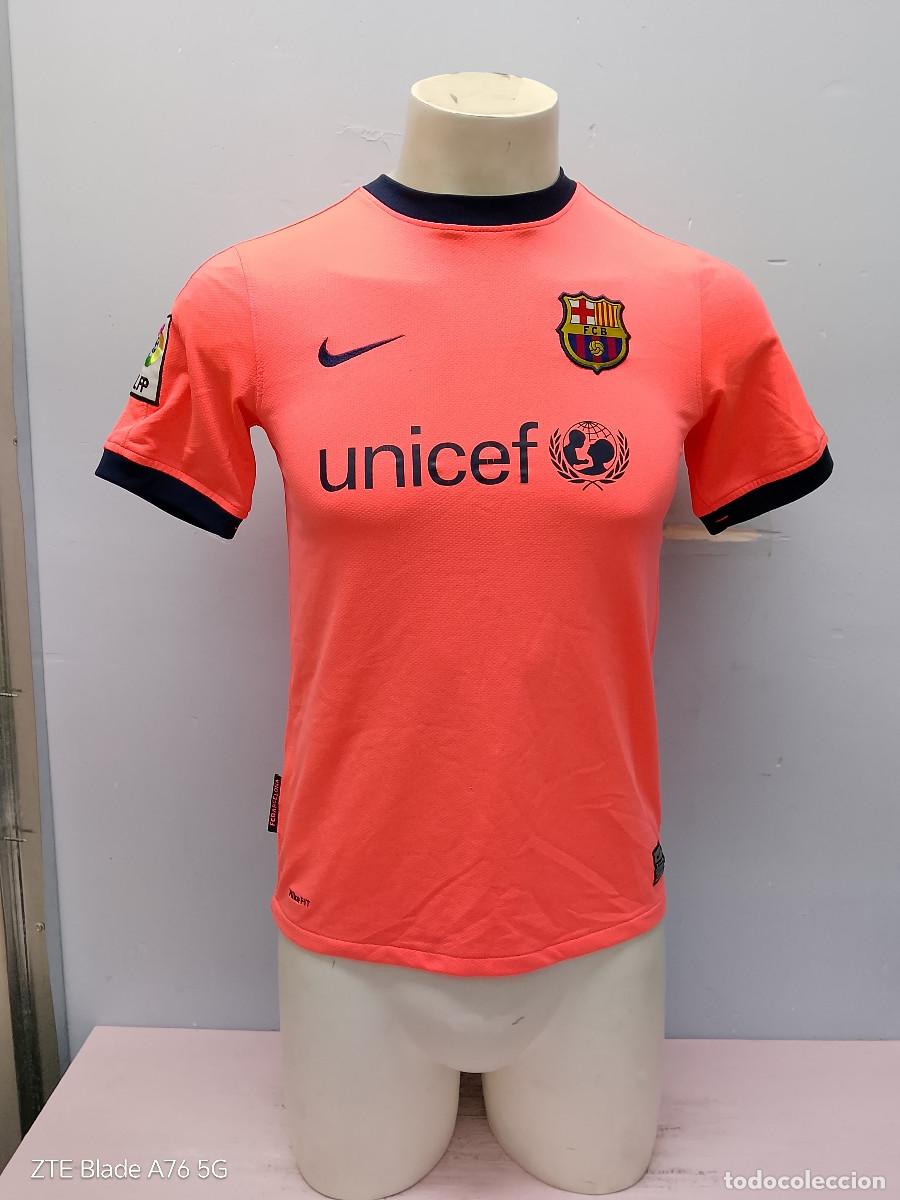 Coleccionismo deportivo: FC Barcelona camiseta futbol football shirt mango age 12-13 xxs