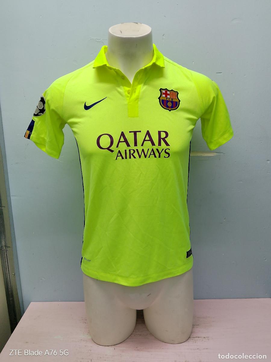 Coleccionismo deportivo: FC Barcelona camiseta futbol football shirt mango age 13-15 50cts