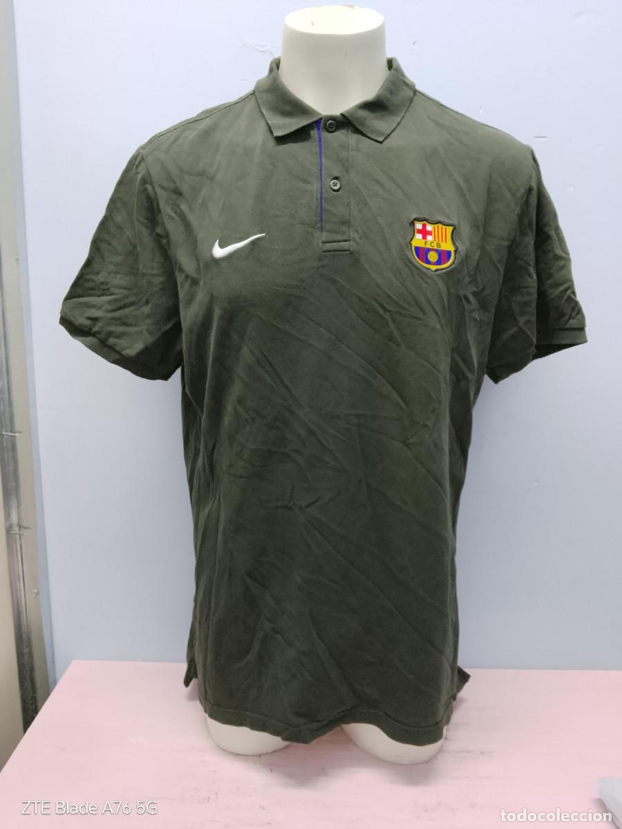Coleccionismo deportivo: FC Barcelona polo jersey camiseta futbol football shirt training players xl 62cts