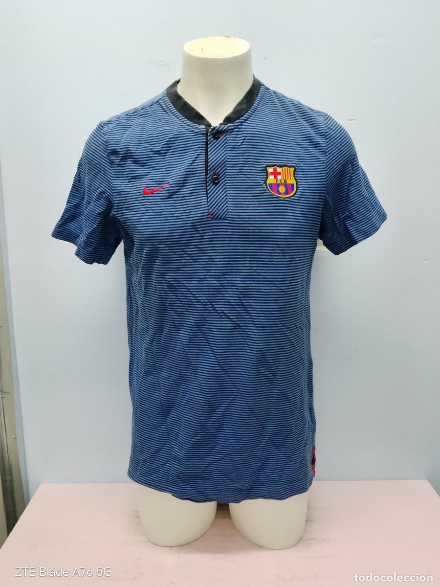 Coleccionismo deportivo: FC Barcelona camiseta futbol polo jersey shirt training M 55cts