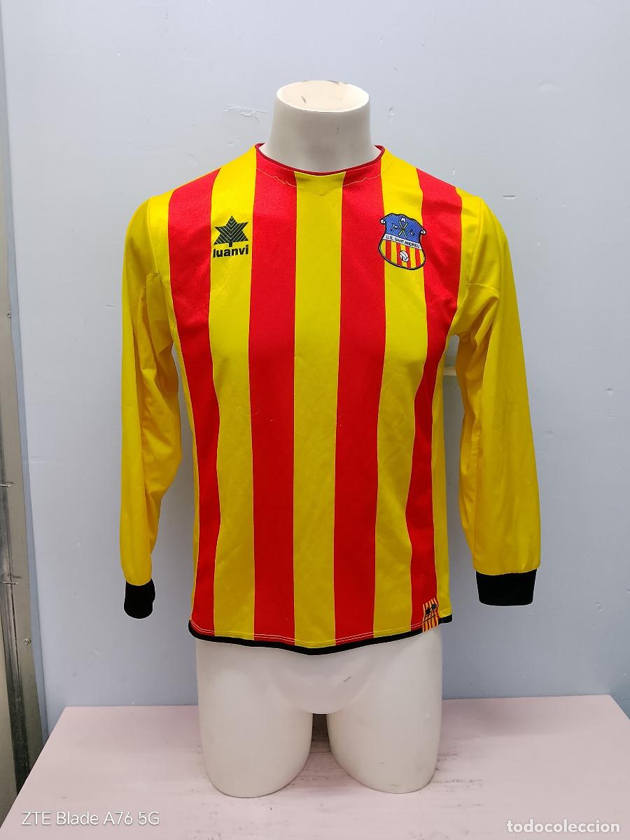 Coleccionismo deportivo: UE Sant Andreu Barcelona camiseta futbol football shirt young player S 55cts
