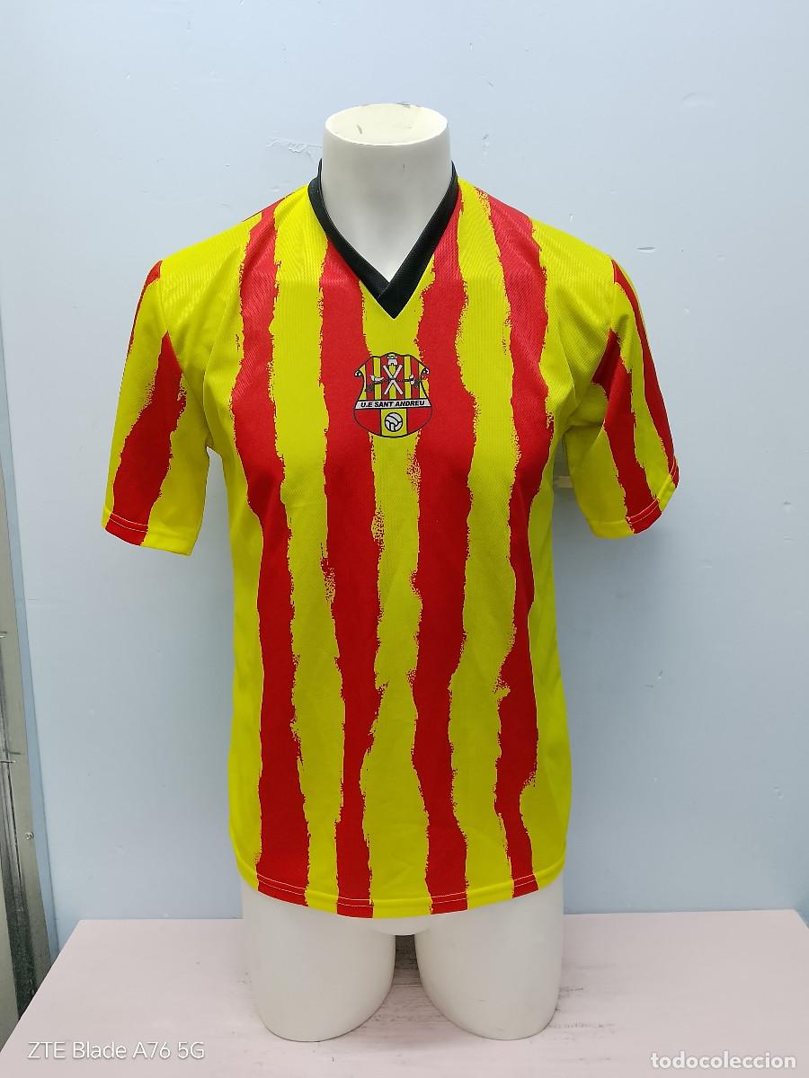 Coleccionismo deportivo: UE Sant Andreu Barcelona vintage camiseta futbol football shirt S 55cts