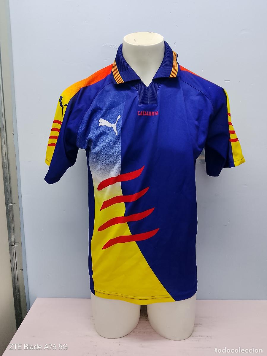 Coleccionismo deportivo: Catalunya seleccion camiseta futbol football shirt L 60cts