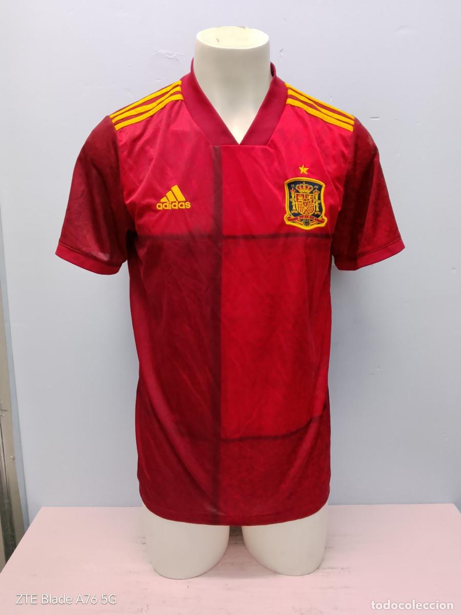 Coleccionismo deportivo: Espa&ntilde;a Spain seleccion camiseta futbol football shirt L 59cts