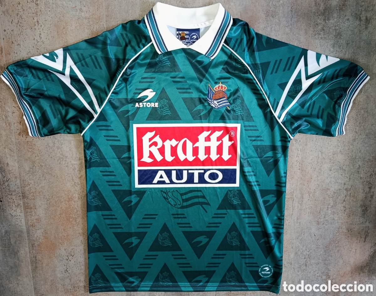Coleccionismo deportivo: Camiseta Real Sociedad 1995-1996