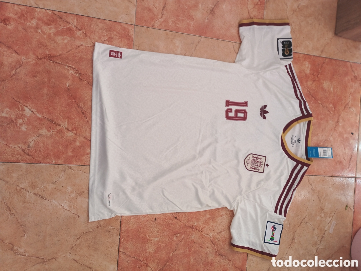 Coleccionismo deportivo: Camiseta blanca Espa&ntilde;a mundial 2026