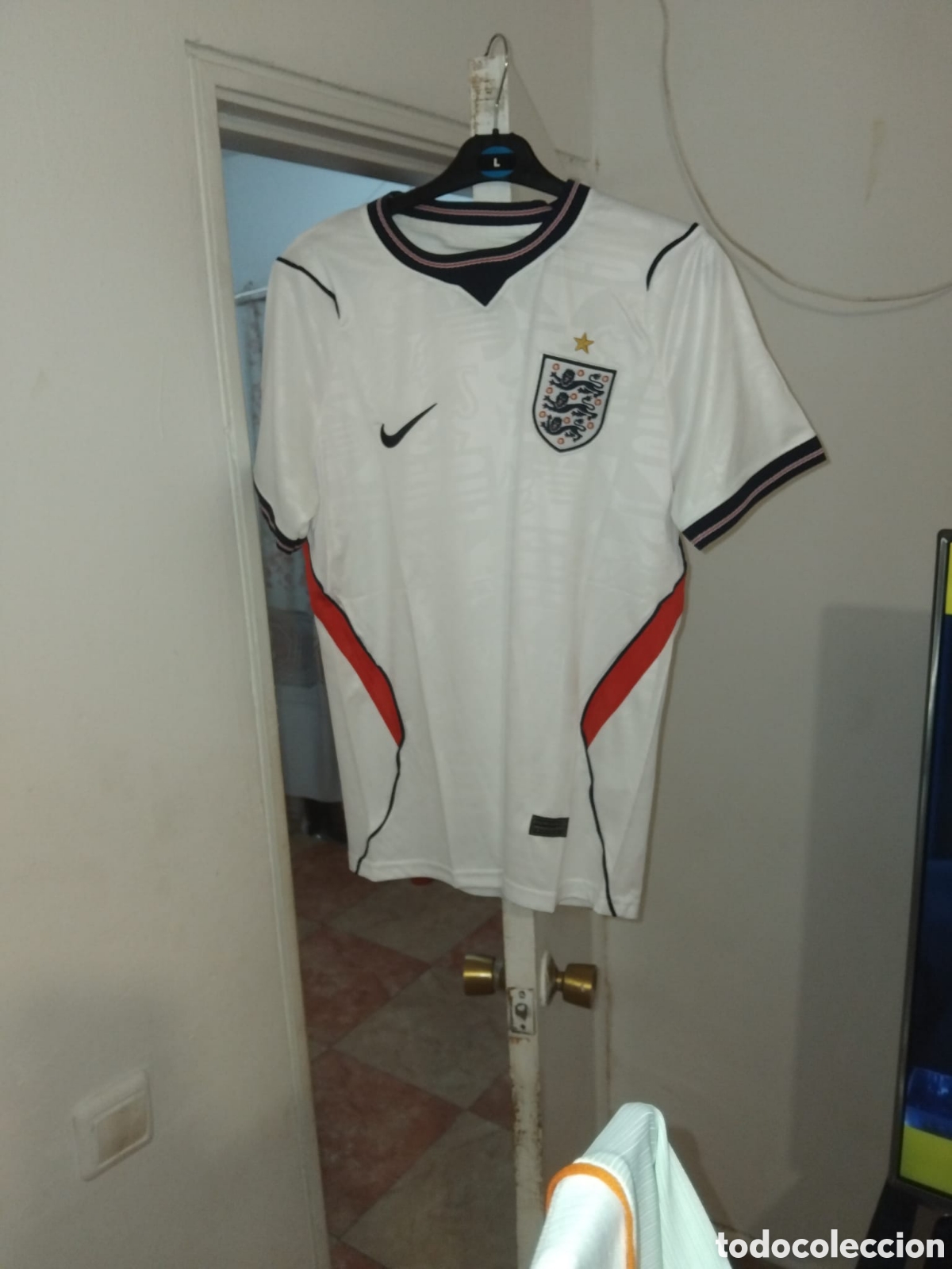 Coleccionismo deportivo: Camiseta Inglaterra mundial 2026