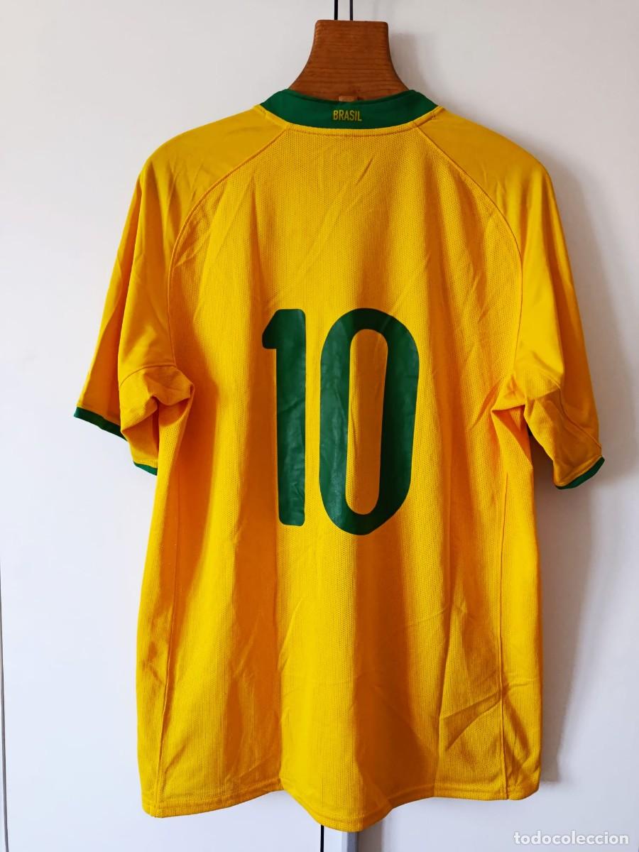 Coleccionismo deportivo: Nike Maglia Nazionale 2008 Brasile # 10 Tg. L
