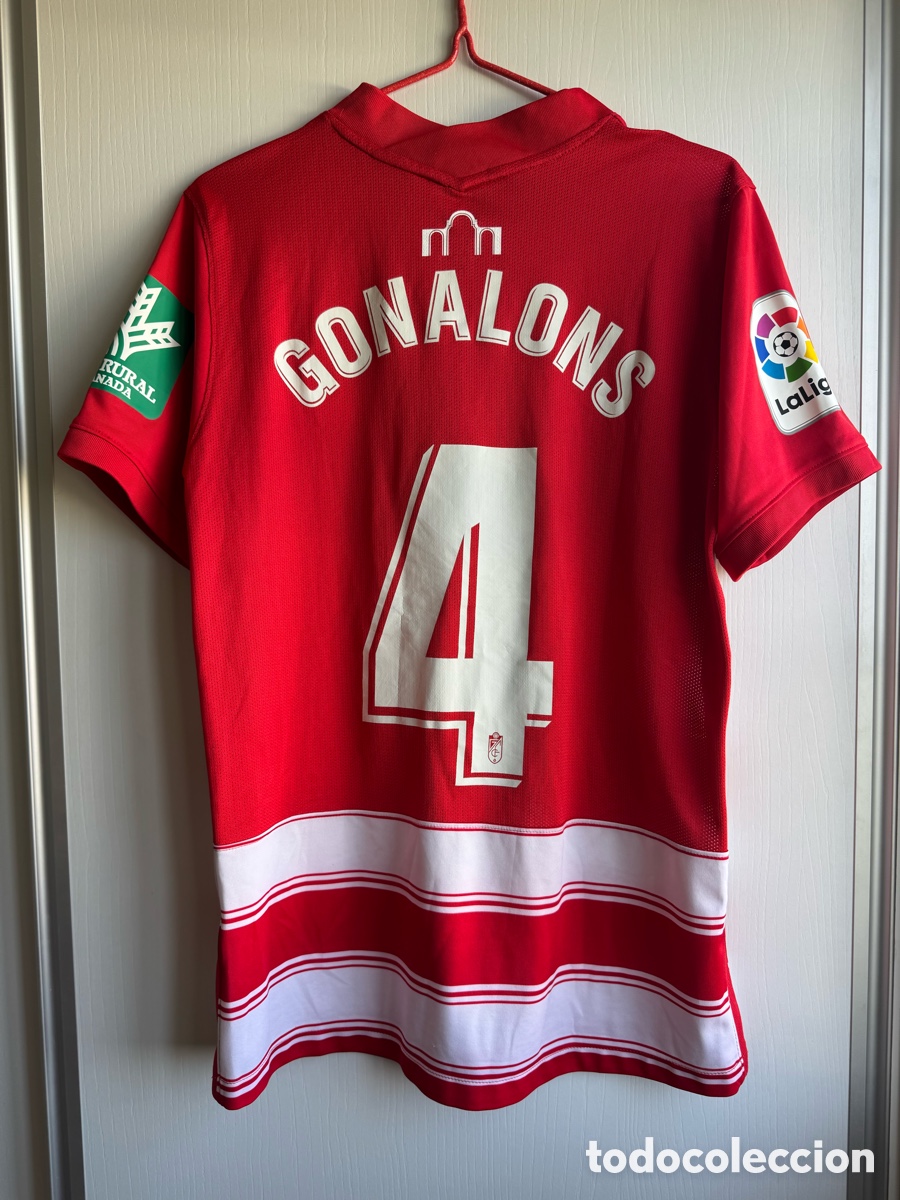 Coleccionismo deportivo: Camiseta Granada CF 2021/2022 Gonalons
