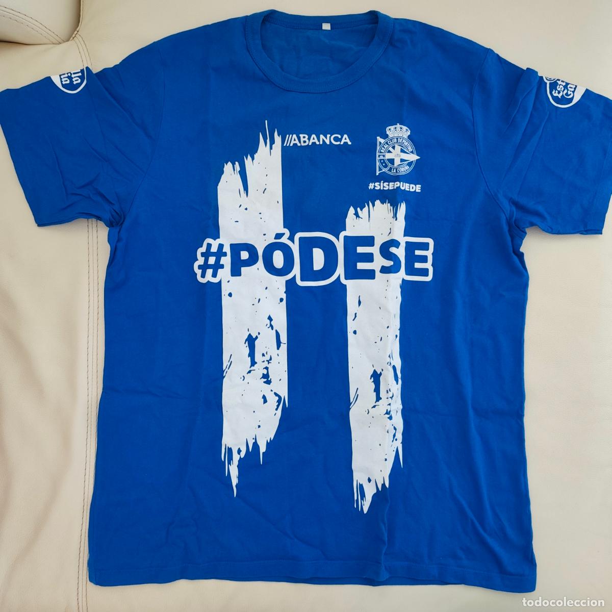 Coleccionismo deportivo: Camiseta real club deportivo de la Coru&ntilde;a 2020 Podese talla XXL