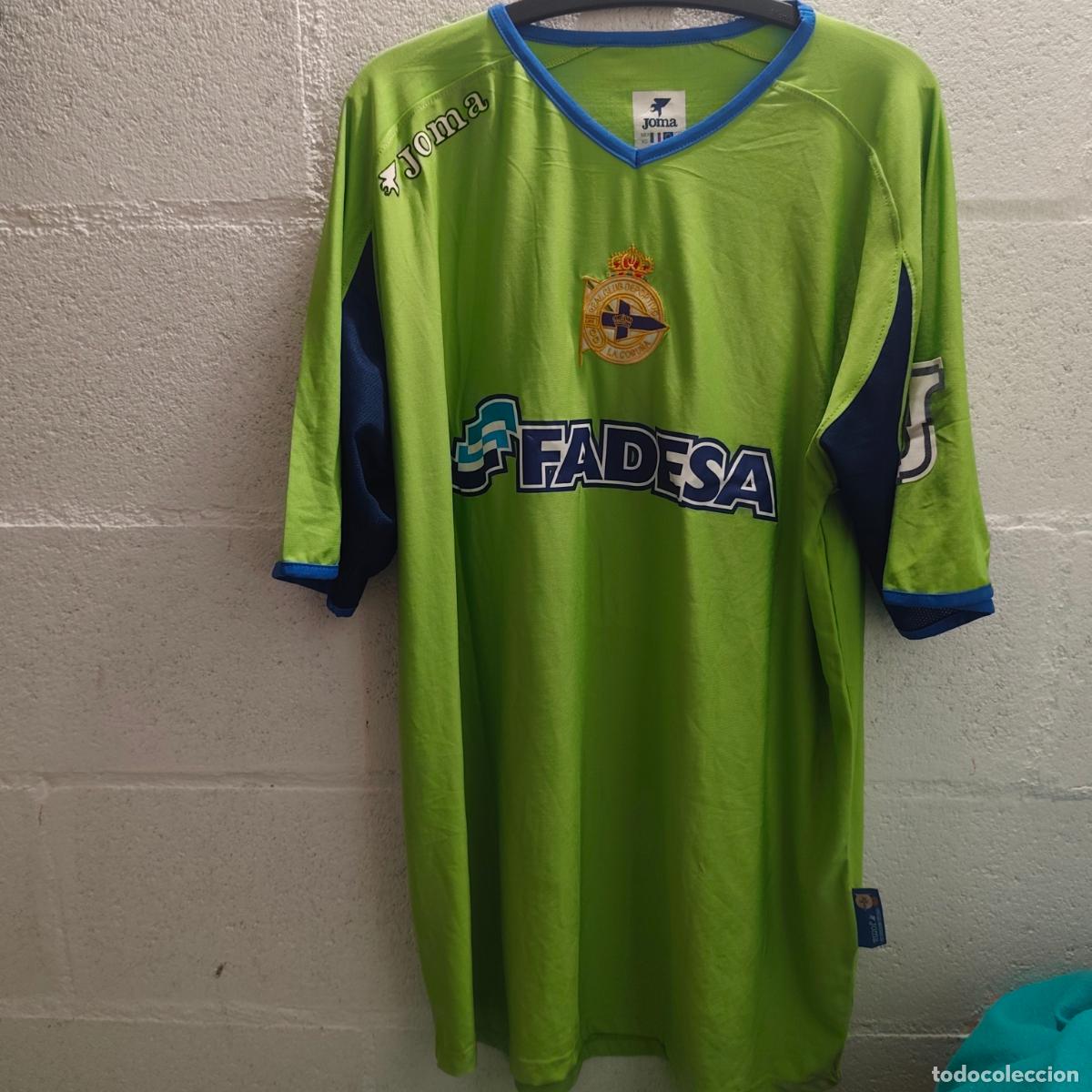 Coleccionismo deportivo: 2005-06 R.C. DEPORTIVO LA CORU&Ntilde;A SEGUNDA TALLA XL DORSAL 7 TABORDA