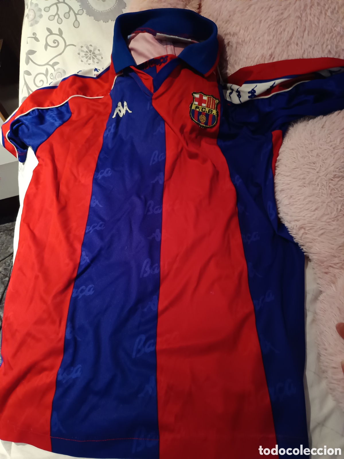 Coleccionismo deportivo: Camiseta Bar&ccedil;a del 96 - Foto 1