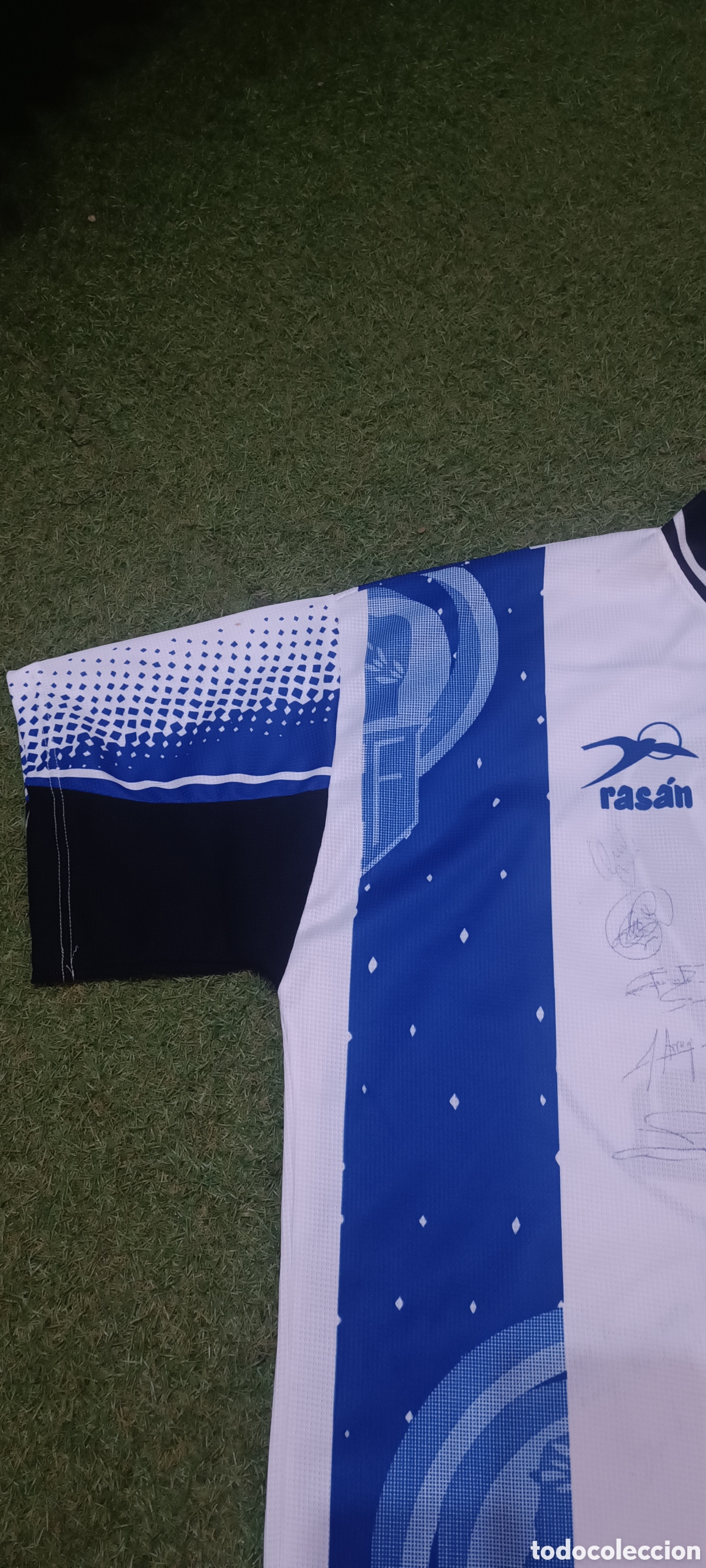 Coleccionismo deportivo: Multi firma H&eacute;rcules 98/99 - Foto 5
