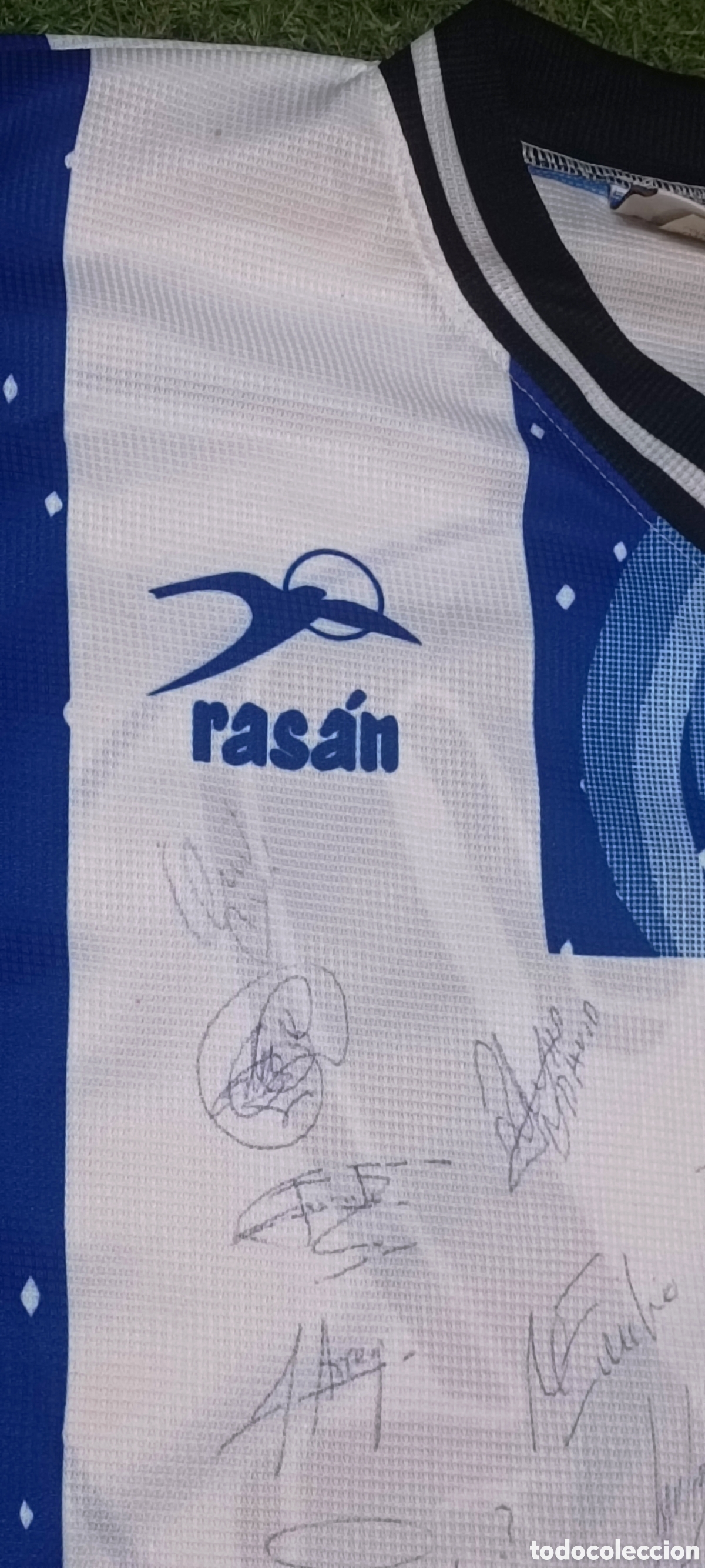 Coleccionismo deportivo: Multi firma H&eacute;rcules 98/99 - Foto 18