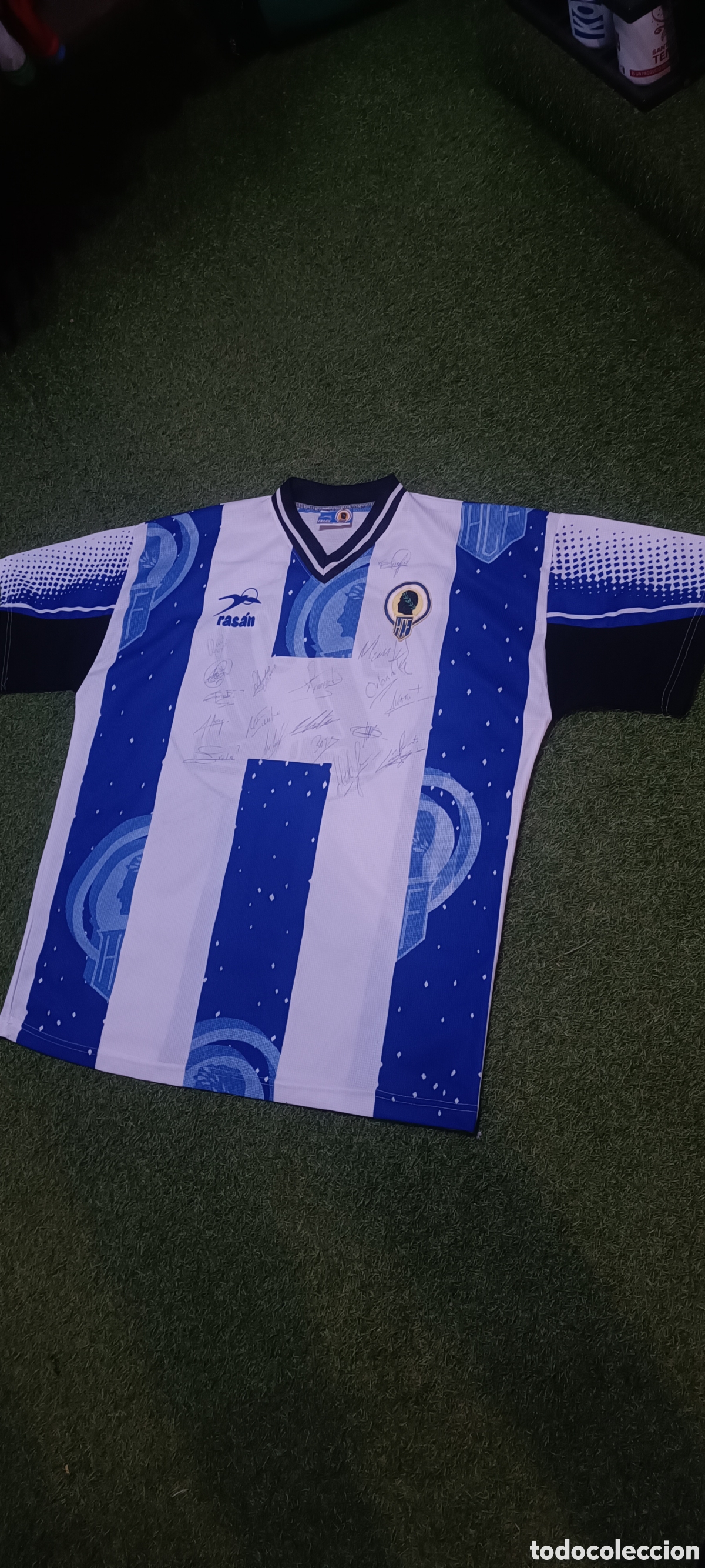 Coleccionismo deportivo: Multi firma H&eacute;rcules 98/99 - Foto 1