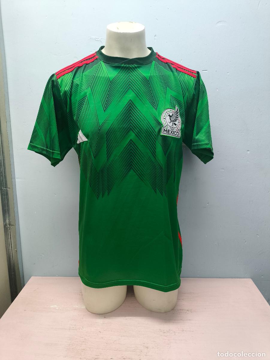 Coleccionismo deportivo: Mexico national team camiseta futbol football shirt L 54cts