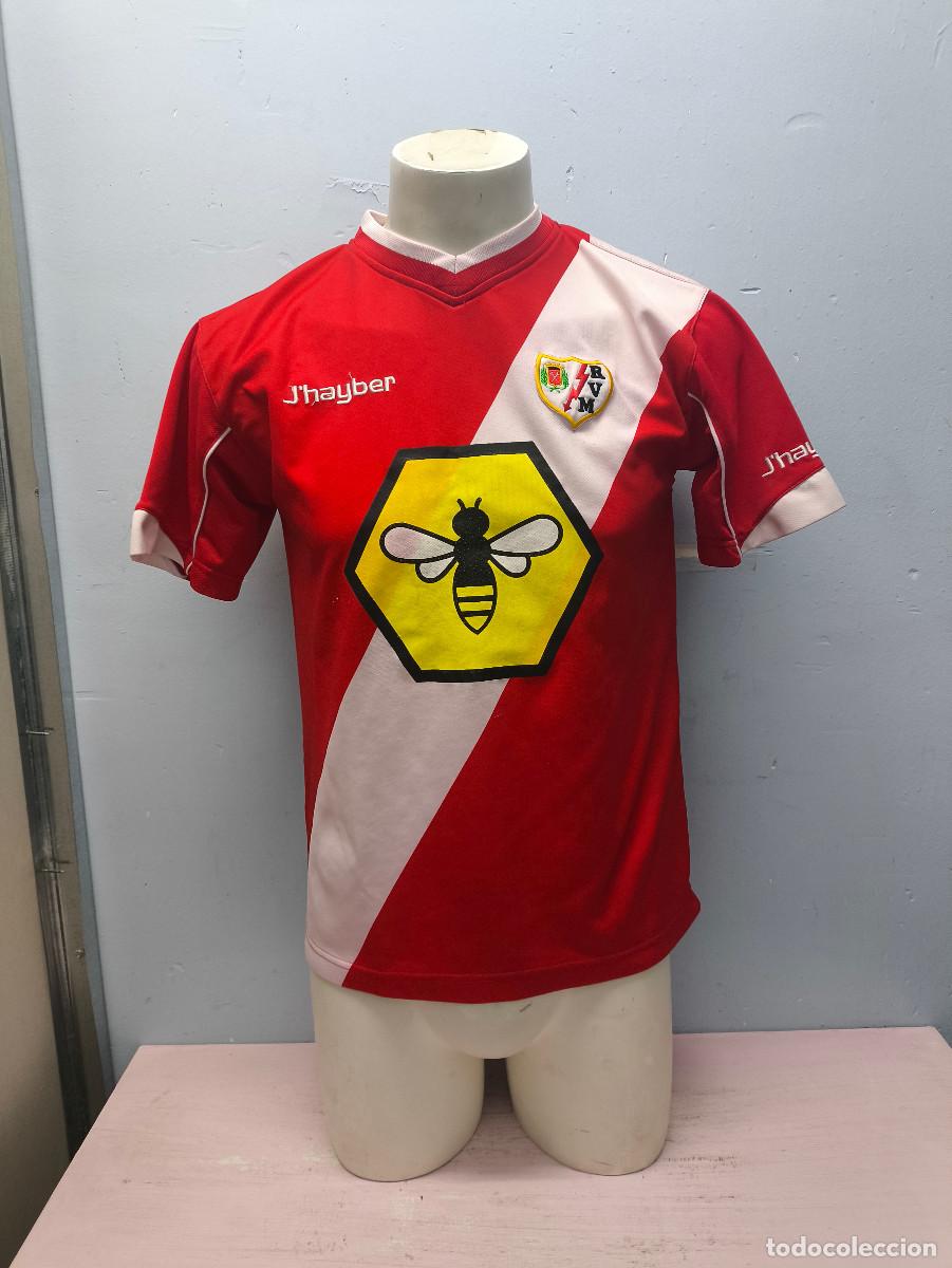 Coleccionismo deportivo: Rayo Vallecano match worn camiseta futbol football shirt S 53cts