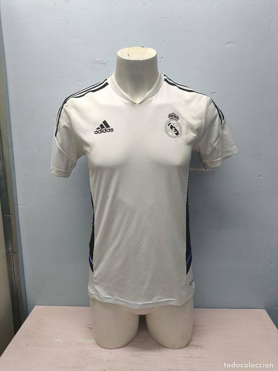 Coleccionismo deportivo: Real Madrid camiseta futbol football shirt S 50cts training