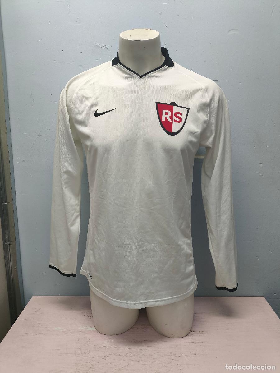 Coleccionismo deportivo: Racing de Sarria Barcelona camiseta futbol football shirt M