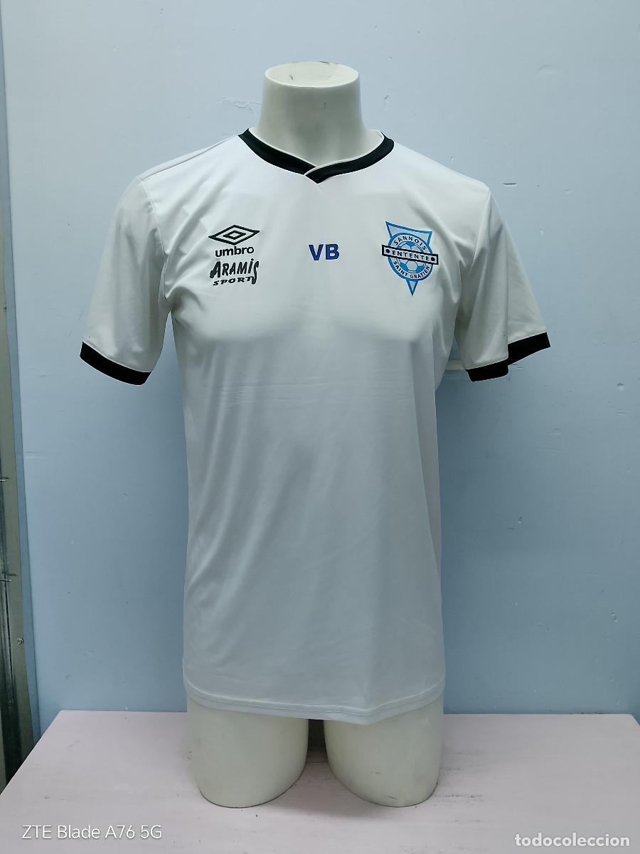 Coleccionismo deportivo: Entente Sannois Saint-Gratien France maillot football camiseta futbol polo M 52cts