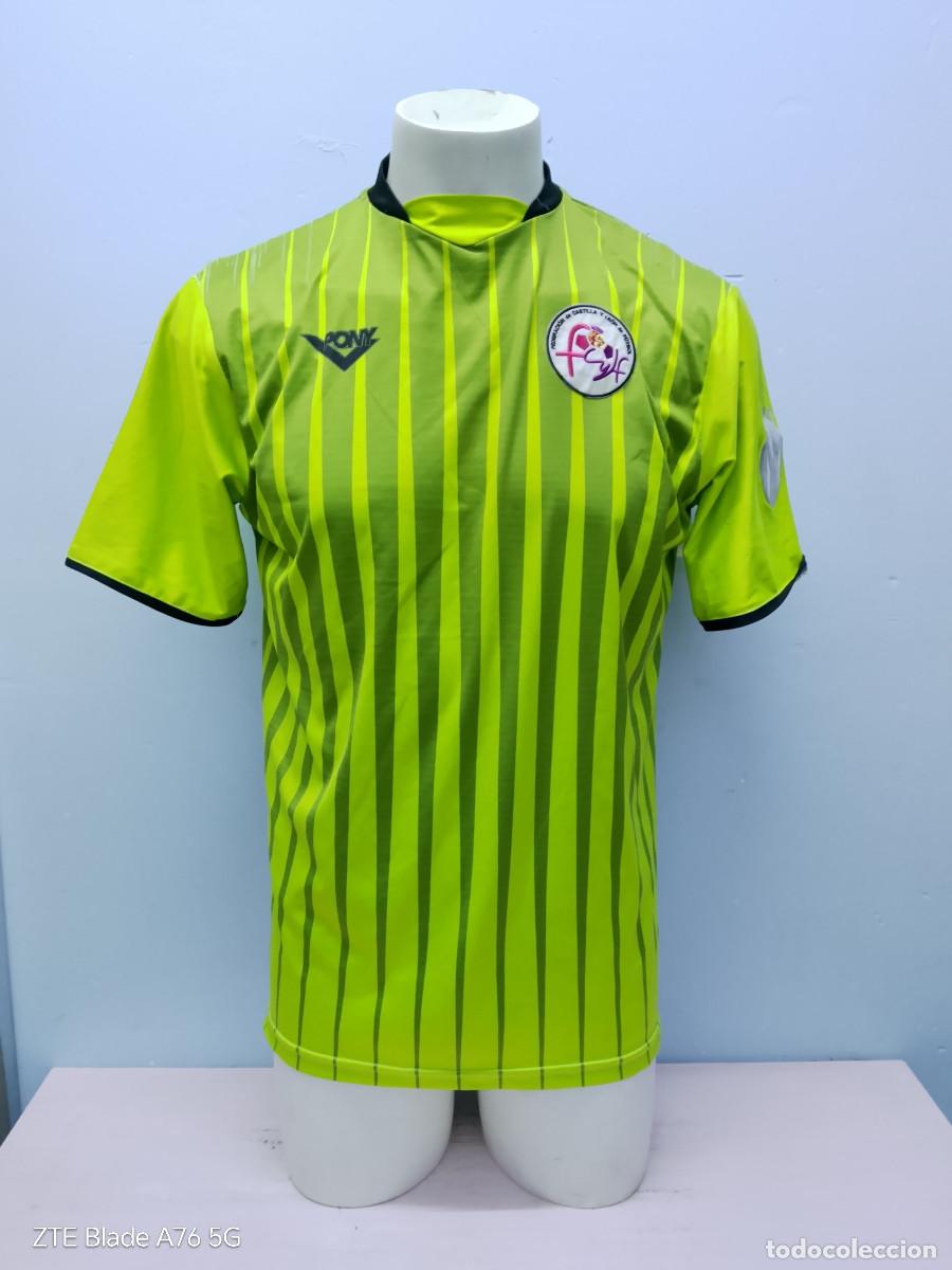 Coleccionismo deportivo: Castila y Leon match worn camiseta futbol seleccion federacion xl 58cts
