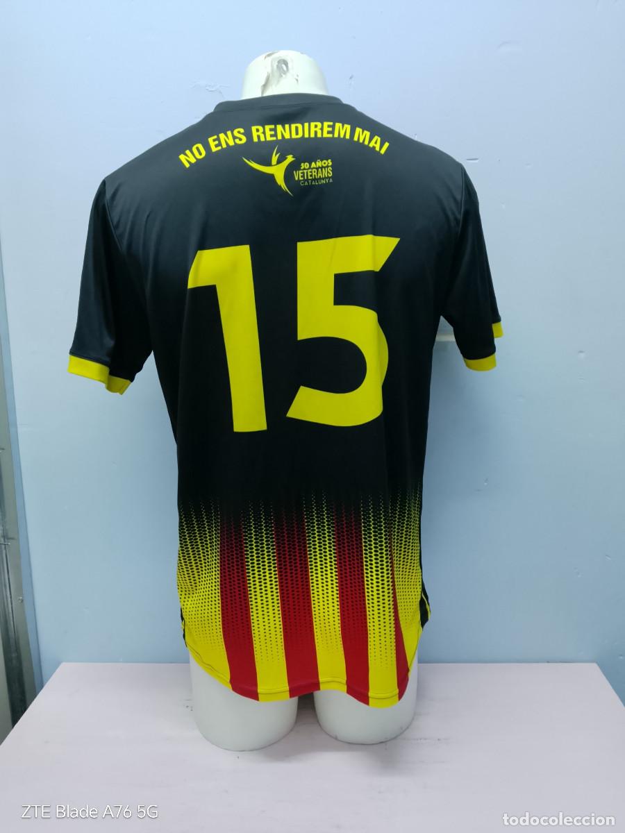 Coleccionismo deportivo: Veterans de Catalunya camiseta futbol football shirt xl 58cts