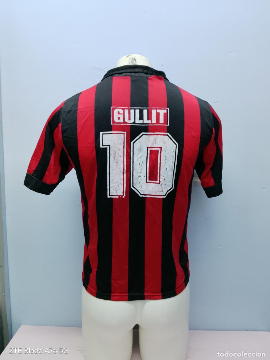 Coleccionismo deportivo: Gullit vintage edition camiseta futbol AC Milan football shirt maglia calcio S 52cts