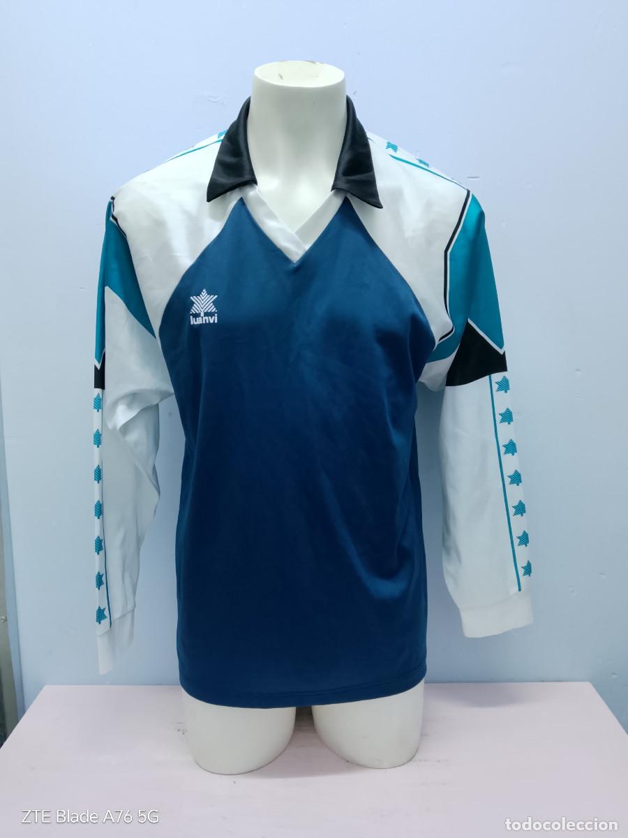Coleccionismo deportivo: Luanvi vintage 1990 camiseta futbol football shirt L
