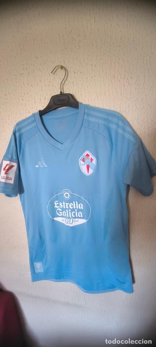 Coleccionismo deportivo: Original | Camiseta Futbol | Talla S | Celta de Vigo 8 Fran Beltran match worn firmada vs Girona