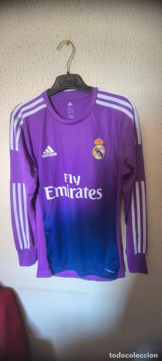 Coleccionismo deportivo: Original | Camiseta Futbol | Talla 4 player - S | Real Madrid - dorsal 13 - match worn formotion
