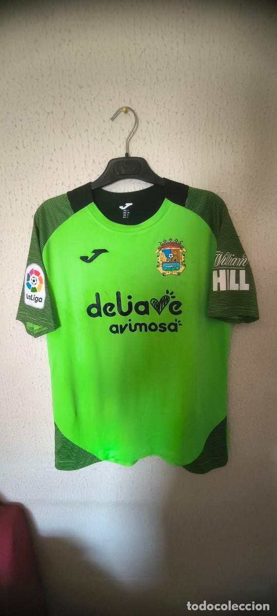 Coleccionismo deportivo: Original | Camiseta Shirt Futbol | Talla S | CF Fuenlabrada 6 Iban Salvador firmada y match worn