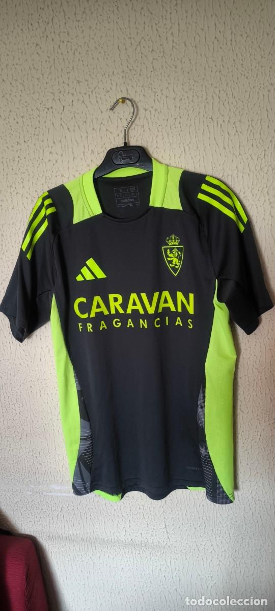 Coleccionismo deportivo: Original | Camiseta Shirt Futbol | Talla S | Real Zaragoza - player worn training vs Albacete