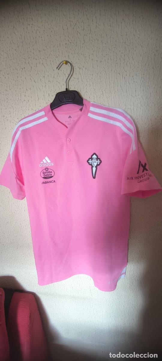 Coleccionismo deportivo: Original | Camiseta Shirt Futbol | Talla S | Celta de Vigo - rosa edicion especial contra el cancer