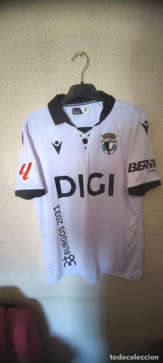 Coleccionismo deportivo: Original | Camiseta Shirt Futbol | Talla M | Burgos CF - 16 Curro Sanchez - match worn vs Cadiz