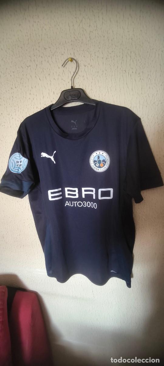 Coleccionismo deportivo: Original | Camiseta Futbol | Talla M | Atletic Lleida 3 Daouda Dauda Kone match worn vs Valencia B