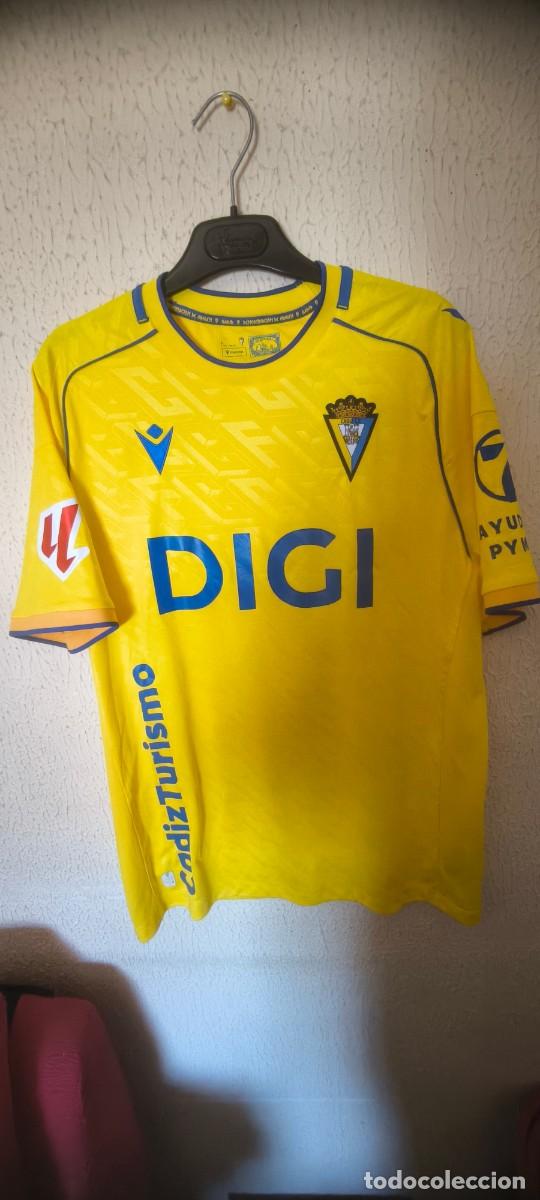 Coleccionismo deportivo: Original | Camiseta Shirt Futbol Football | Talla L | Cadiz CF - 14 Bojan Kovacevic - match worn